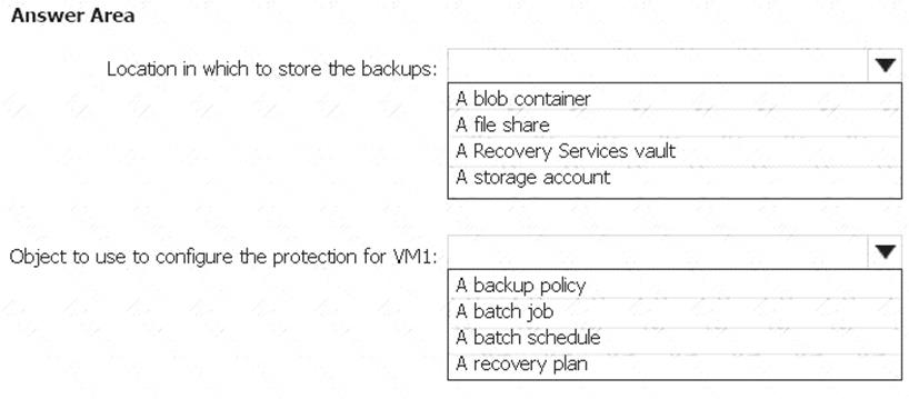 AZ-100 dumps exhibit