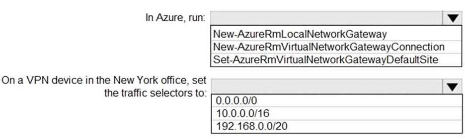 AZ-101 dumps exhibit