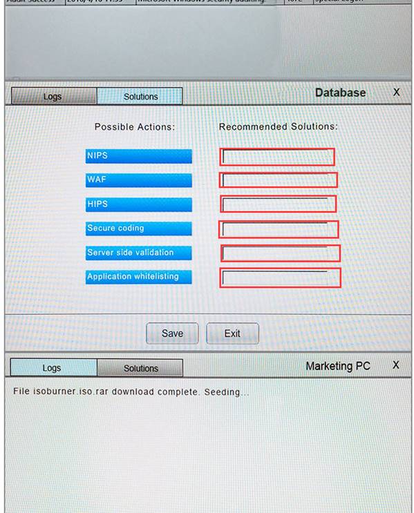 CS0-001 dumps exhibit