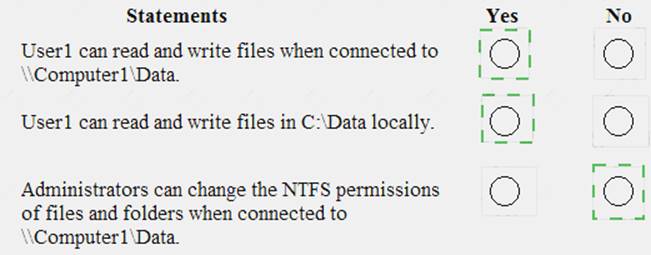 MD-100 dumps exhibit