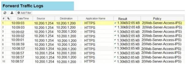 NSE4_FGT-7.0 dumps exhibit