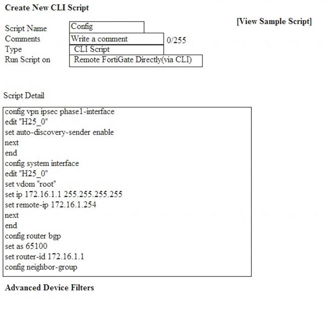 NSE5_FMG-6.4 dumps exhibit