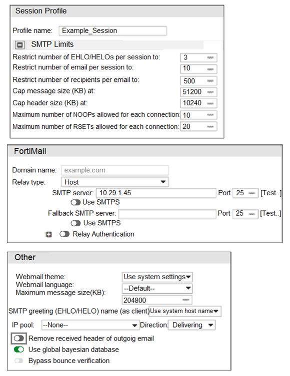 NSE6_FML-6.2 dumps exhibit