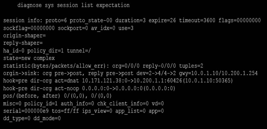 NSE7_EFW-6.2 dumps exhibit