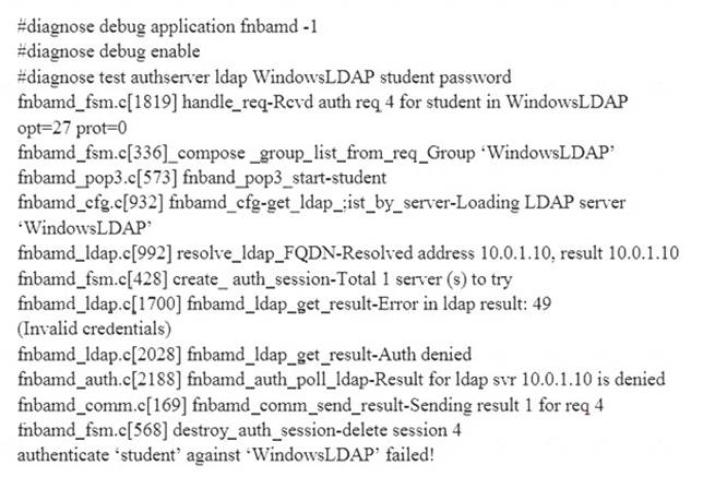 NSE7_EFW-6.4 dumps exhibit